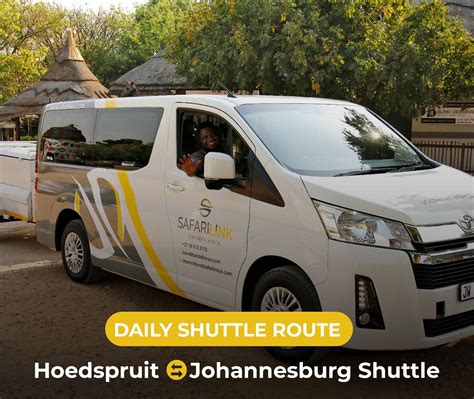 Hazyview to Johannesburg Daily Shuttle