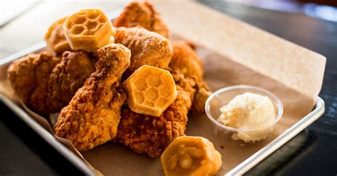 Hbfc chicago. Main Menu. HBFC Pantry. Sandwiches. Sides. Salads + Vegetarian Options. Dipping Sauces. Soft Drinks. Featured Items. Basket of Fried Chicken Strips. $12.95. All White … 