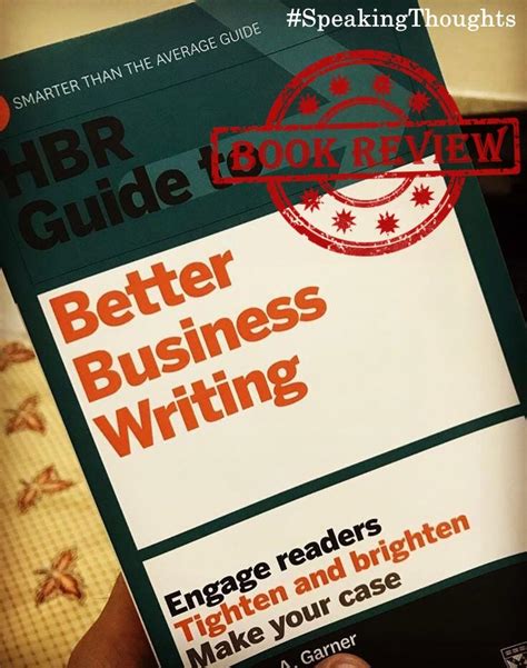 Hbr guide to better business wirting. - Como trabajar los contenidos procedimentales en el.