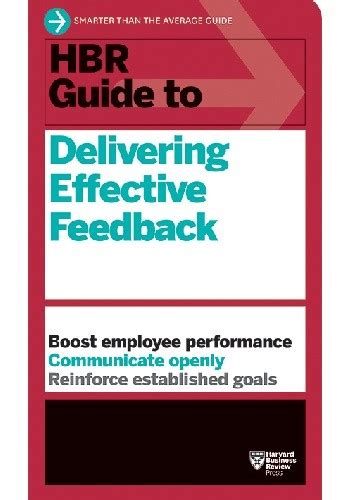 Hbr guide to giving effective feedback by harvard business review. - ... supple ment au recueil des re solutions sujettes a trois lectures.