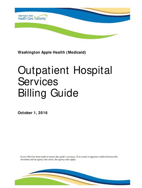 About this guide. ∗. This publication takes effect January 1, 2020, and supersedes earlier billing guides to this program. HCA is committed to providing equal access to our services. If you need an accommodation or require documents in another format, please call 1-800-562-3022. People who have hearing or. 