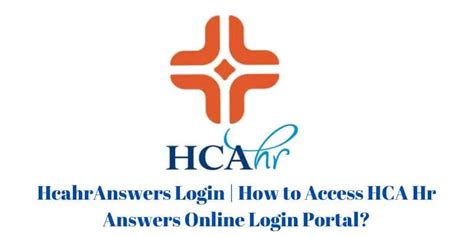 Open your web browser and go to HCAhrAnswers.com. Enter your 3-4 ID and network password on the “Federation Identity” screen. Click the “Sign In” button. …. 