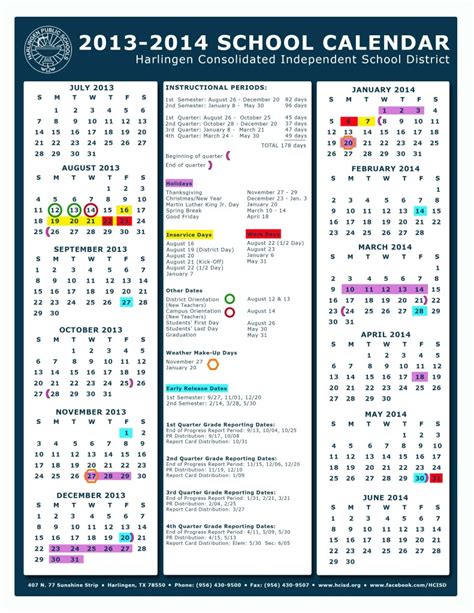 Hcisd calendar. Feb 13, 2018 · Adriana Dominguez February 13, 2018. During their regular meeting, the Harlingen Consolidated Independent School District Board of Trustees adopted the calendar for the 2018-2019 school year on Feb. 13. The academic school year will run from Aug. 13, 2018, to May 24, 2019. To see a copy of the current calendar draft adopted by the board, click ... 