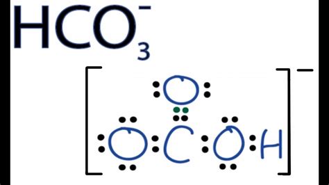 Hco3 lewis structure. Here it is 24-10 = 14, that is 7 lone pairs. Now, to draw the Lewis structure of HNO3, first of all, we should find the central atom; it is nitrogen in this compound, which has the lowest electronegativity. The next step is to arrange the other atoms, and the last step is to draw the bond pairs and lone pairs. 