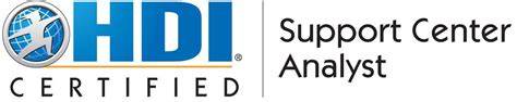 Hdi Help Desk Certification