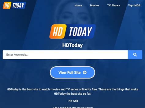HDToday is a Free Movies streaming site with zero ads. We let you watch movies online without having to register or paying, with over 10000 movies and TV-Series. . 