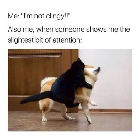 Here are some signs of clingy behavior that are w