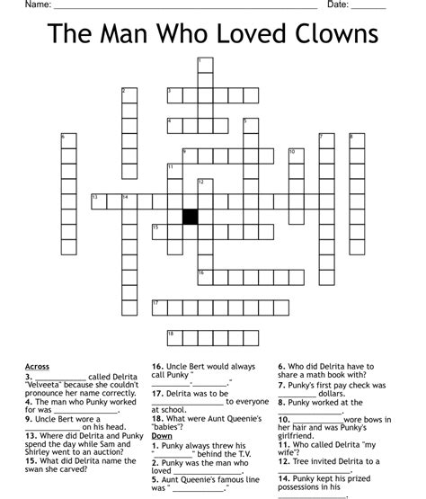He loved roxane crossword clue. The crossword clue Spratt's wife loved it. with 3 letters was last seen on the January 01, 2013. We found 20 possible solutions for this clue. We found 20 possible solutions for this clue. Below are all possible answers to this clue ordered by its rank. 
