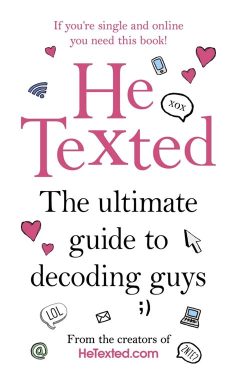 He texted the ultimate guide to decoding guys. - La guía de supervivencia de kane chronicles rick riordan.