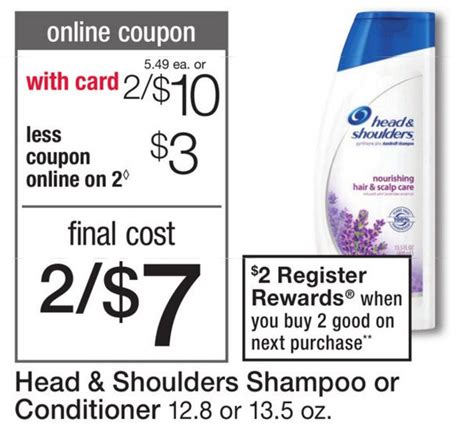 Head And Shoulders Printable Coupon
