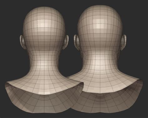 Head Base Mesh - Blender Market