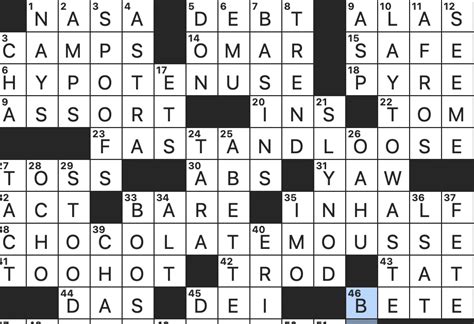 Head covering nyt crossword. We solved the clue 'Head, slangily' which last appeared on April 7, 2022 in a N.Y.T crossword puzzle and had three letters. The one solution we have is shown below. Similar clues are also included in case you ended up here searching only a part of the clue text. This clue was last seen on. NYTimes April 07, 2022 Crossword Puzzle. 