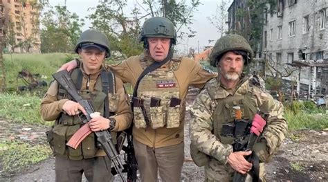 Head of Russian private army Wagner says his forces are handing control of Bakhmut to Moscow