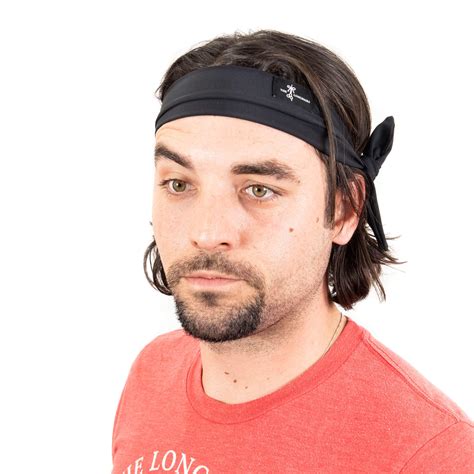 Headbands for men with long hair. Metal Hairband for Men Headband Women Hair Bands Men Unisex Black Wavy Spring Outdoor Sports Headbands for Men's Hair Band Hoop Clips Women Accessories Simple Elastic Non Slip Head Band Headwear 4.2 out of 5 stars 2,966 
