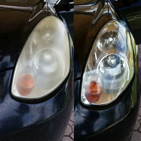 Headlight restore. Feb 22, 2021 · 3. Budget Pick: Rain-X Headlight Restorer. Shop Now. For a cheap fix to a dirty headlight problem, check out this solution. Marketed by Rain-X, a very well-known brand, this liquid product is said to help restore clear plastic by removing haze and discoloration. 