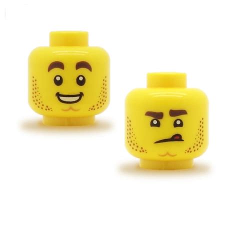 Heads With Facial Hair – Minifigs.me