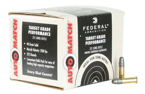 Heads up on Walmart Federal .22 Target Match Ammo