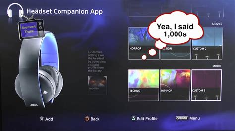 Headset companion app best settings platinum.  Wait until the headset lig...