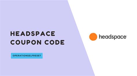 Headspace discount code australia.  If you received a code for Headspa...