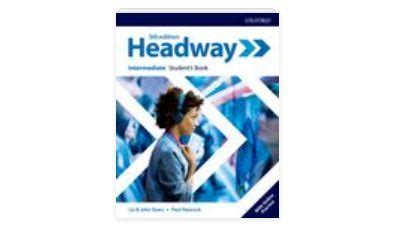 Headway intermediate book.  Teach with Headway's perfectly-balanced grammar and skill...