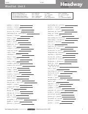Headway wordlist. pdf), Text File (.  New Headway Intermediate.  Learn english word l...