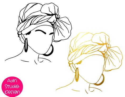 Headwrap Illustrations & Vectors - Dreamstime