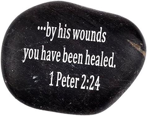 Healed And Made Whole, Scripture Stone - Christianbook.com