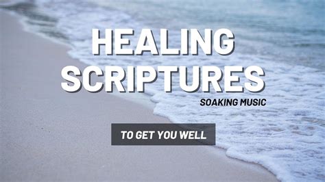 40+ Healing Scriptures with Soaking Music (looped) | Christian Meditation | Soaking Worship | 3 HRS - YouTube. 0:00 / 2:59:44. 40+ Healing Scriptures with soaking music, Christian.... 