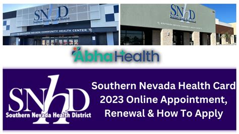 Health Card Renewal Nevada