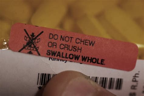 Health Check: is it OK to chew or crush your medicine?