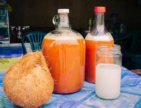 Health benefits of the local coconut wine "Tuba"