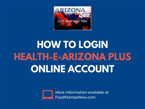Health e arizona plus login. It’s called Health-e-Arizona Plus… and it’s Arizona’s one-stop-shop for easy Medicaid enrollment. Health-e-Arizona Plus provides an easy pathway to apply for a … 