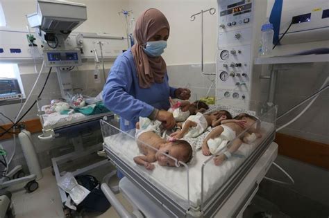 Health workers evacuate 31 ‘very sick’ babies from Gaza’s largest hospital