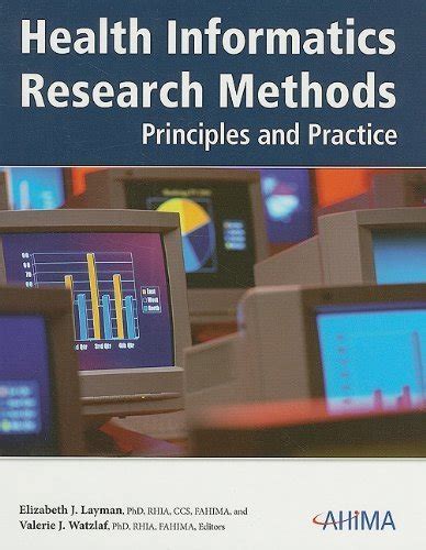 Download Health Informatics Research Methods Principles And Practice By Elizabeth J Layman