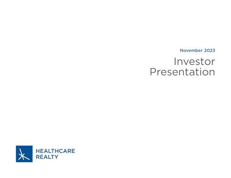 Healthcare Realty Trust: Q3 Earnings Snapshot