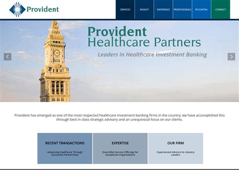 Healthcare Strategic Advisory Experts Provident Healthcare Partners