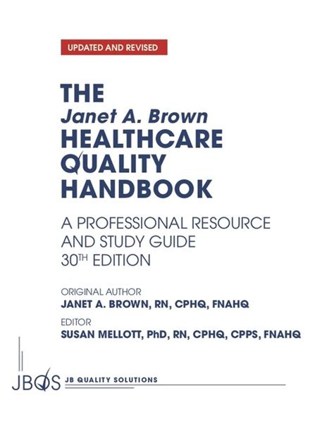 Healthcare quality handbook janet brown 27th edition. - Le guide pour parler anglais couramment anglais en samusant french edition.