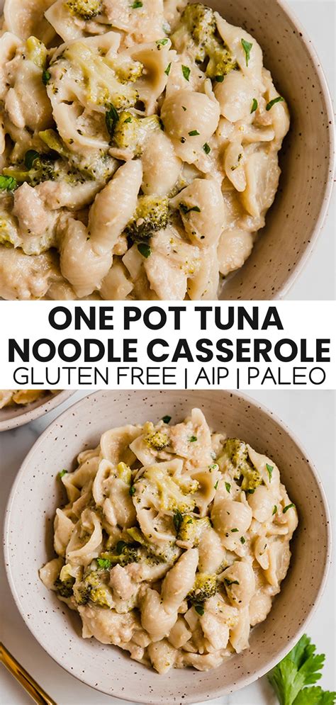 Healthier Stovetop Tuna Noodle Casserole (Gluten & Dairy Free, …