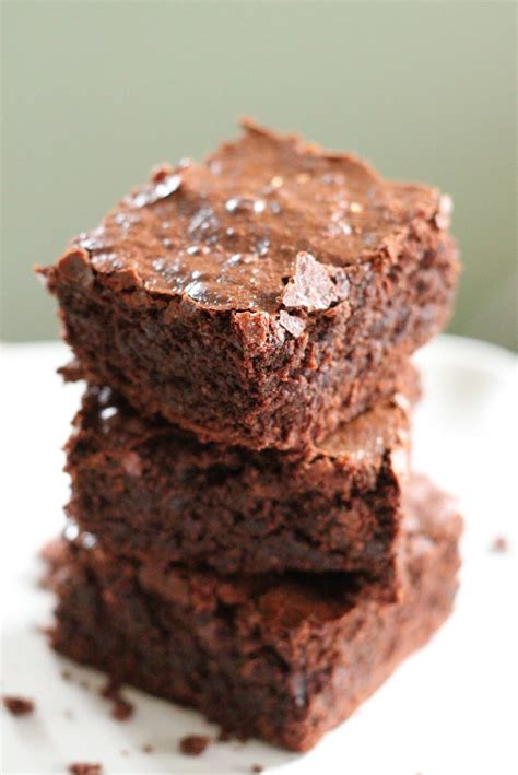 Healthier brownies. Measure out 1 cup. Combine with the rest of the wet ingredients. In a large mixing bowl, combine all the dry ingredients. Stir the wet ingredients into the cocoa mixture. Gently fold in the chocolate chips. Pour the batter into the prepared pan and bake for 20-25 minutes. Remove the brownies from the oven. 