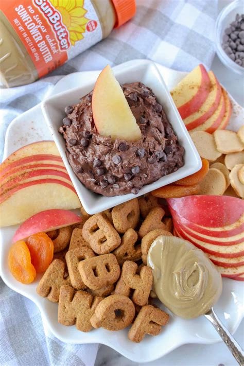 Healthy Chocolate Hummus - Chelsey Amer