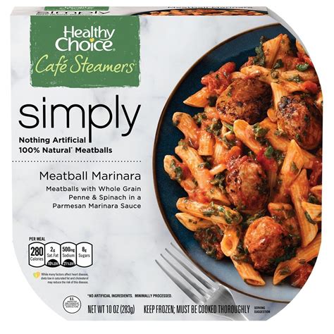 Healthy Choice Simply Cafe Steamers : Reviews by Dr.