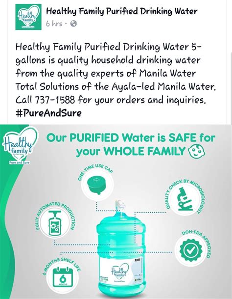 Healthy Family Purified Drinking Water - Home - Facebook