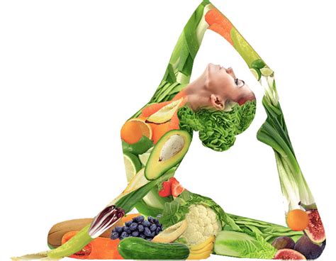 Healthy Food Yoga