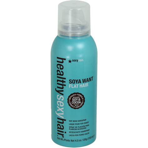 Healthy Sexy Hair Soya Want Flat Hair Iron Spray by Sexy Hair