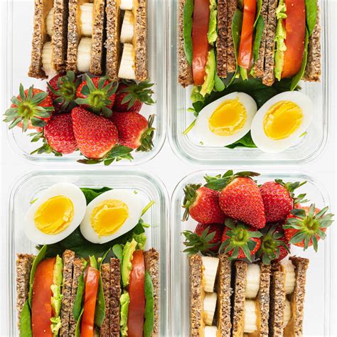Healthy breakfast meal prep ideas. 