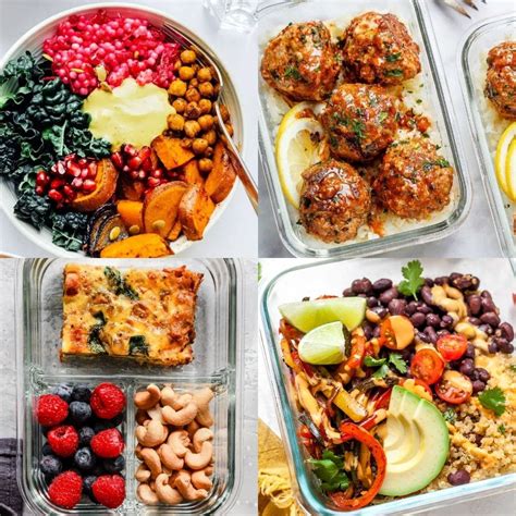 Healthy meal prep ideas. GF VG V DF NS. Meal prepping is a great way to save time and money during the week. But it can get boring without a little creativity. To avoid the meal prep rut, we’ve compiled the ULTIMATE vegan meal prep guide for lunches and dinners, complete with grains, beans and proteins, vegetables, and sauces. Scroll through … 