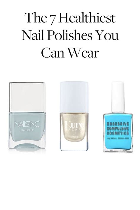 Healthy nail polish. Dec 16, 2023 · These include: formaldehyde, toluene, dibutyl phthalate. formaldehyde resin, camphor, ethyl tosylamide, xylene, and TPHP. I’m sharing some of my favorite healthy nail polish brands and some of the best nail trends to try in 2023! Tip: Remember to use a proper base coat and top coat (non-toxic) to give yourself a proper chip-resistant manicure! 
