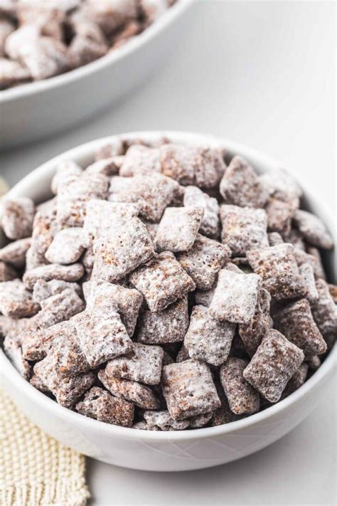 Healthy-ish Puppy Chow Recipe a.k.a. Muddy Buddies