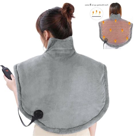 Healvian Neck Shoulder Heating Pad Shoulder and Back Heating Pad ...