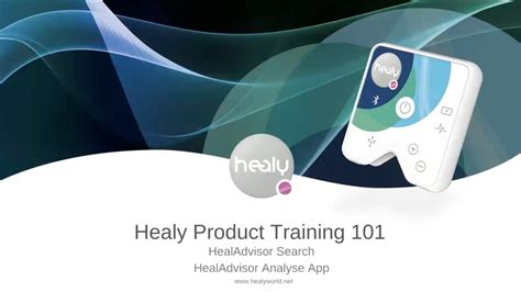 Healy HealAdvisor Analyse Master Key - YouTube